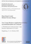 Arndt / Krcmar |  Very Large Business Applications (VLBA): Systemlandschaften der Zukunft | Buch |  Sack Fachmedien