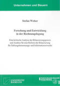 Weber |  Forschung und Entwicklung in der Rechnungslegung | Buch |  Sack Fachmedien