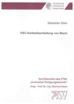 Stein |  HSC-Kantenbearbeitung von Blech | Buch |  Sack Fachmedien
