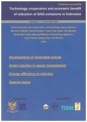 Risonarta / Dewi / Nurhajat |  Technology cooperation and economic benefit of reduction of GHG emissions in Indonesia | Buch |  Sack Fachmedien