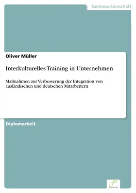 Müller |  Interkulturelles Training in Unternehmen | eBook | Sack Fachmedien