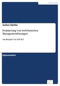 Gürtler |  Evaluierung von web-basierten Managementlösungen | eBook | Sack Fachmedien