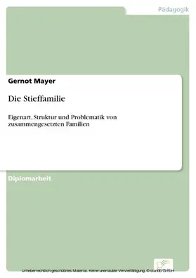 Mayer |  Die Stieffamilie | eBook | Sack Fachmedien