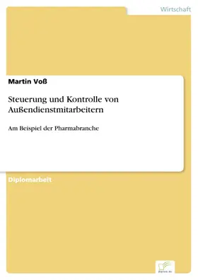 Voß |  Steuerung und Kontrolle von Außendienstmitarbeitern | eBook | Sack Fachmedien