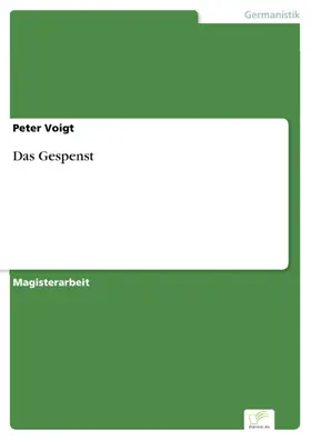 Voigt |  Das Gespenst | eBook | Sack Fachmedien