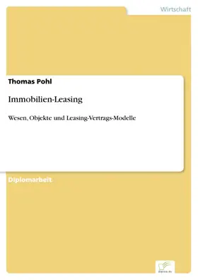 Pohl |  Immobilien-Leasing | eBook | Sack Fachmedien