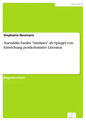 Neumann |  Nuruddin Farahs "Sardines" als Spiegel von Entstehung postkolonialer Literatur | eBook | Sack Fachmedien
