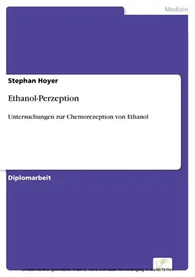 Hoyer |  Ethanol-Perzeption | eBook | Sack Fachmedien