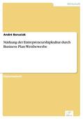 Borusiak |  Stärkung der Entrepreneurshipkultur durch Business Plan-Wettbewerbe | eBook | Sack Fachmedien