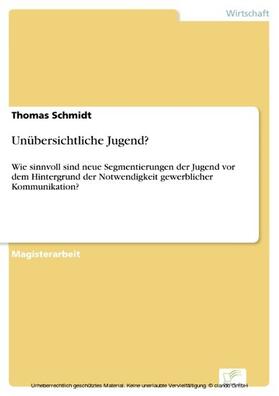 Schmidt | Unübersichtliche Jugend? | E-Book | sack.de