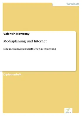Nowotny |  Mediaplanung und Internet | eBook | Sack Fachmedien