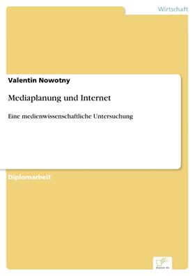 Nowotny | Mediaplanung und Internet | E-Book | sack.de