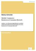 Schneider |  Mobile Commerce Business-to-Consumer-Bereich | eBook | Sack Fachmedien