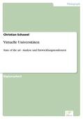 Schawel |  Virtuelle Universitäten | eBook | Sack Fachmedien