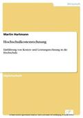 Hartmann |  Hochschulkostenrechnung | eBook | Sack Fachmedien