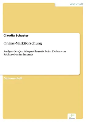 Schuster |  Online-Marktforschung | eBook | Sack Fachmedien