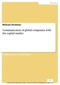 Strohmer |  Communication of global companies with the capital market | eBook | Sack Fachmedien