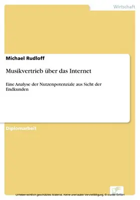 Rudloff |  Musikvertrieb über das Internet | eBook | Sack Fachmedien