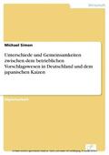 Simon |  Unterschiede und Gemeinsamkeiten zwischen dem betrieblichen Vorschlagswesen in Deutschland und dem japanischen Kaizen | eBook | Sack Fachmedien