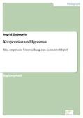 Dobrovits |  Kooperation und Egoismus | eBook | Sack Fachmedien