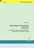Kaup |  Nachhaltiger Energieträger Biodiesel? | Buch |  Sack Fachmedien