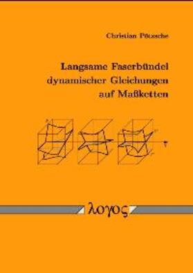 Pötzsche |  Langsame Faserbündel dynamischer Gleichungen auf Maßketten | Buch |  Sack Fachmedien