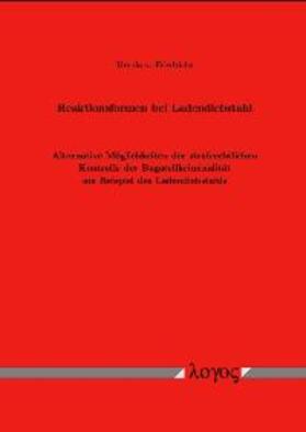 Friedrichs |  Reaktionsformen bei Ladendiebstahl | Buch |  Sack Fachmedien