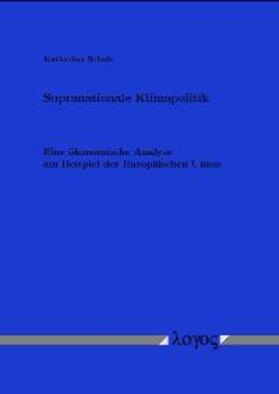 Scholz |  Supranationale Klimapolitik | Buch |  Sack Fachmedien