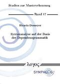 Dormeyer |  Syntaxanalyse auf der Basis der Dependenzgrammatik | Buch |  Sack Fachmedien