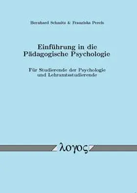 Schmitz / Perels |  Einführung in die Pädagogische Psychologie | Buch |  Sack Fachmedien