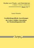 Winheller |  Geschlechtsspezifische Auswirkungen der Lehrer-Schüler-Interaktion im Chemieanfangsunterricht | Buch |  Sack Fachmedien
