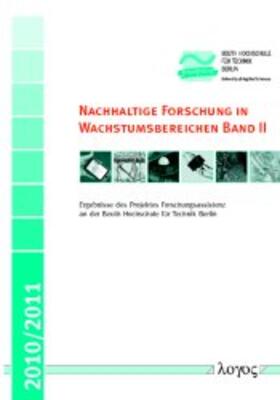 Görlitz |  Nachhaltige Forschung in Wachstumsbereichen II | Buch |  Sack Fachmedien