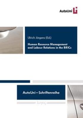 Jürgens | Human Resource Management and Labour Relations in the BRICs | Buch | 978-3-8325-3074-7 | sack.de