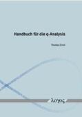 Ernst |  Handbuch für die q-Analysis | Buch |  Sack Fachmedien