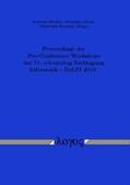 Rensing / Meier / Breiter |  Proceedings der Pre-Conference Workshops der 11. e-Learning Fachtagung Informatik - DeLFI 2013 | Buch |  Sack Fachmedien