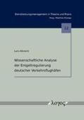 Albrecht |  Wissenschaftliche Analyse der Entgeltregulierung deutscher Verkehrsflughäfen | Buch |  Sack Fachmedien