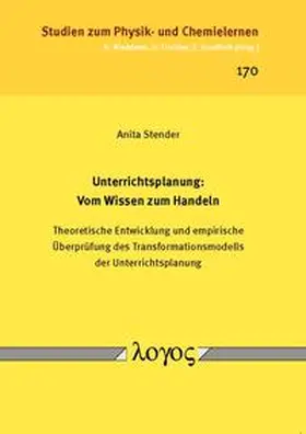 Stender |  Unterrichtsplanung: Vom Wissen zum Handeln | Buch |  Sack Fachmedien