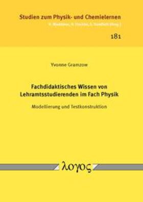 Gramzow | Fachdidaktisches Wissen von Lehramtsstudierenden im Fach Physik | Buch | 978-3-8325-3931-3 | sack.de