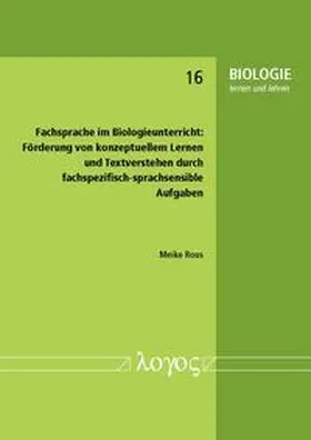 Rous |  Fachsprache im Biologieunterricht: | Buch |  Sack Fachmedien