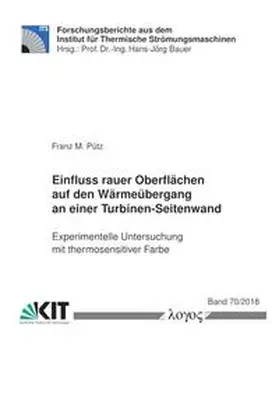 Pütz |  Einfluss rauer Oberflächen auf den Wärmeübergang an einer Turbinen-Seitenwand -- experimentelle Untersuchung mit thermosensitiver Farbe | Buch |  Sack Fachmedien