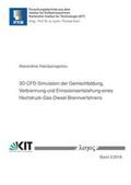 Hatzipanagiotou |  3D-CFD-Simulation der Gemischbildung, Verbrennung und Emissionsentstehung eines Hochdruck-Gas-Diesel-Brennverfahrens | Buch |  Sack Fachmedien