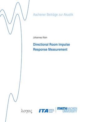 Klein | Directional Room Impulse Response Measurement | Buch | 978-3-8325-5139-1 | sack.de