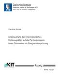 Schück |  Untersuchung der innermotorischen Einflussgrößen auf die Partikelemission eines Ottomotors mit Saugrohreinspritzung | Buch |  Sack Fachmedien