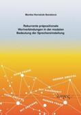 Banášová |  Rekurrente präpositionale Wortverbindungen in der modalen Bedeutung der Sprechereinstellung | Buch |  Sack Fachmedien