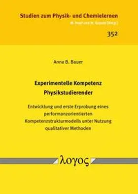 Bauer |  Experimentelle Kompetenz Physikstudierender | Buch |  Sack Fachmedien