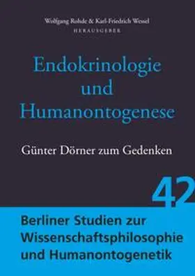 Rohde / Wessel |  Endokrinologie und Humanontogenese | Buch |  Sack Fachmedien