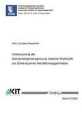 Rosenthal |  Untersuchung der Kleinstmengeneinspritzung reaktiver Kraftstoffe zur Zündung eines Nutzfahrzeuggasmotors | Buch |  Sack Fachmedien