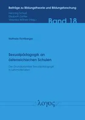 Fichtberger | Sexualpädagogik an österreichischen Schulen | Buch | 978-3-8325-5794-2 | sack.de