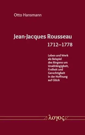 Hansmann |  Jean-Jacques Rousseau 1712–1778 | Buch |  Sack Fachmedien