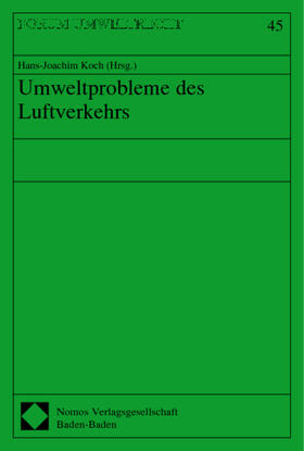 Koch | Umweltprobleme des Luftverkehrs | Buch | 978-3-8329-0058-8 | sack.de